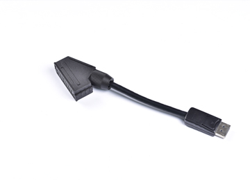 21P SCART TO DP公头组装式转接线
